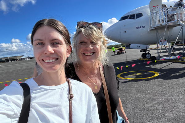 Jammie-Lee with her mum Lynda